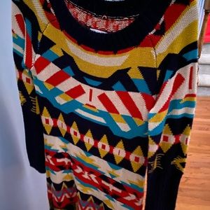 Aztec Sweater Dress